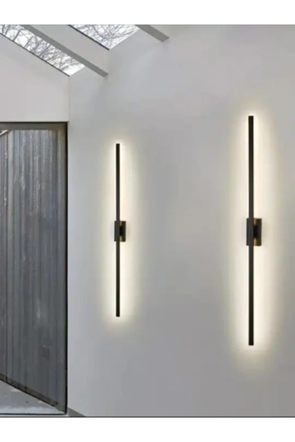 BY-LAMP Duvara Yansımalı LED Aplik Siyah Renk - 2