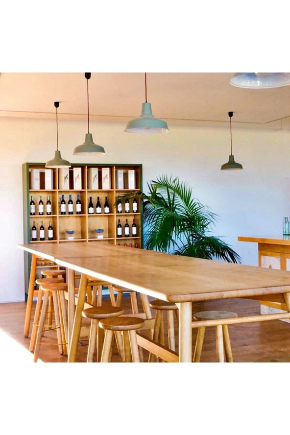 BY-LAMP Açık Yeşil Sarkıt Avize - 3