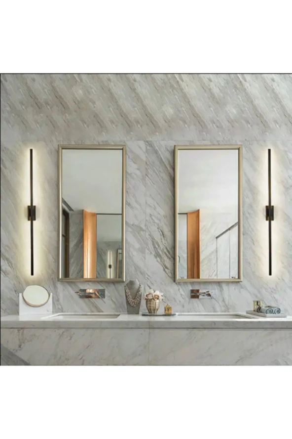 BY-LAMP Duvara Yansımalı LED Aplik Siyah Renk - 3