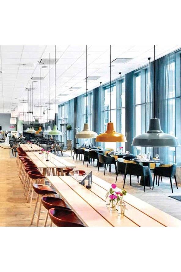 BY-LAMP Yeşil Sarkıt Avize - 4