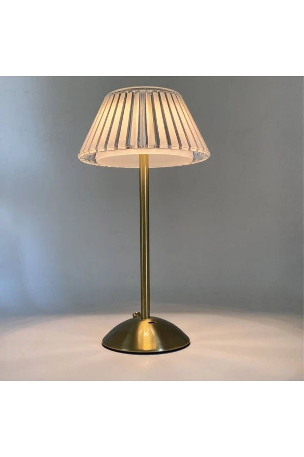 BY-LAMP Kristal Masa Lambası Dikdörtgen Dilim Şapkalı Dokunmatik 3 Işık Rengi Dim Edilebilir - Resim 3