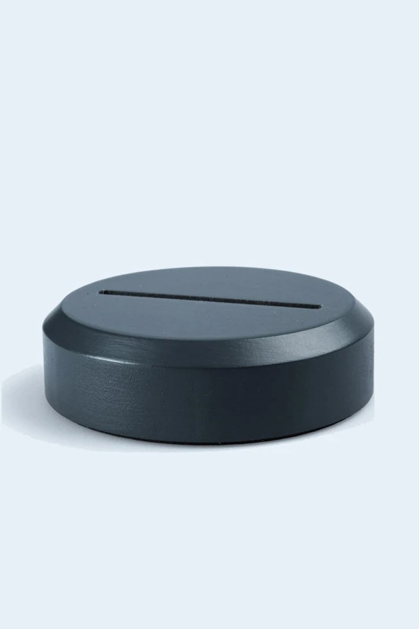 BY-LAMP Kuyrukluyıldız Figürlü Led Masa Lambası | Günışığı Renk | Ahşap Siyah Taban - Resim 2