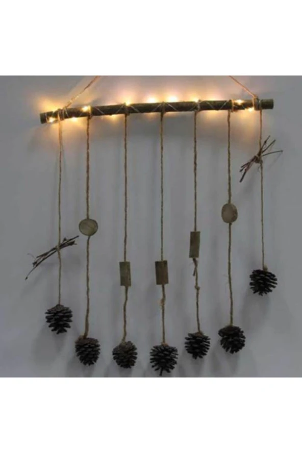 BY-LAMP Sarı Led Işıklı Duvar Süsü ürün görseli 1