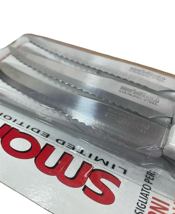 Marietti Smarty Steak Bıçağı 6'lı Beyaz 46TDB06 - 2