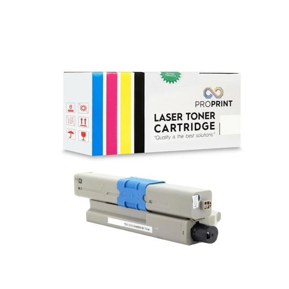 TKPrint Oki MC562dnw - 44469809 Siyah Muadil Toner 3.500 Sf