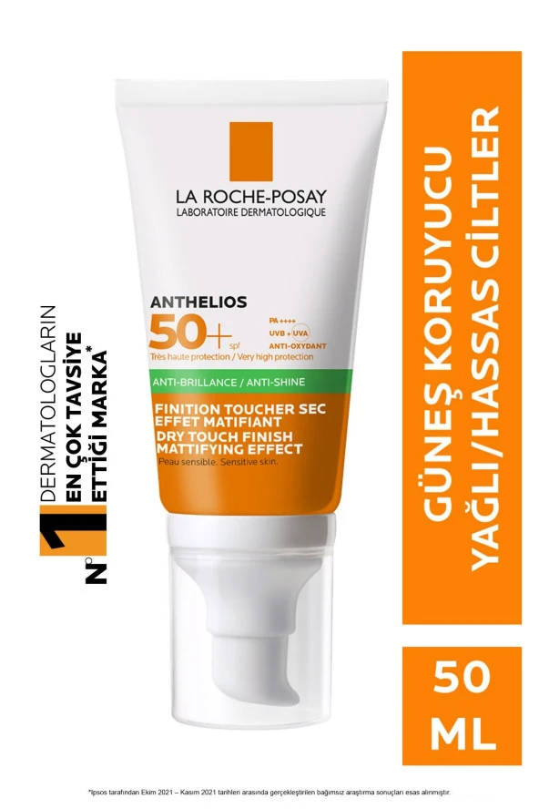 La Roche Posay Anthelios Xl Spf 50+ Dry Touch Gel-Cream Anti-Shine 50 ml