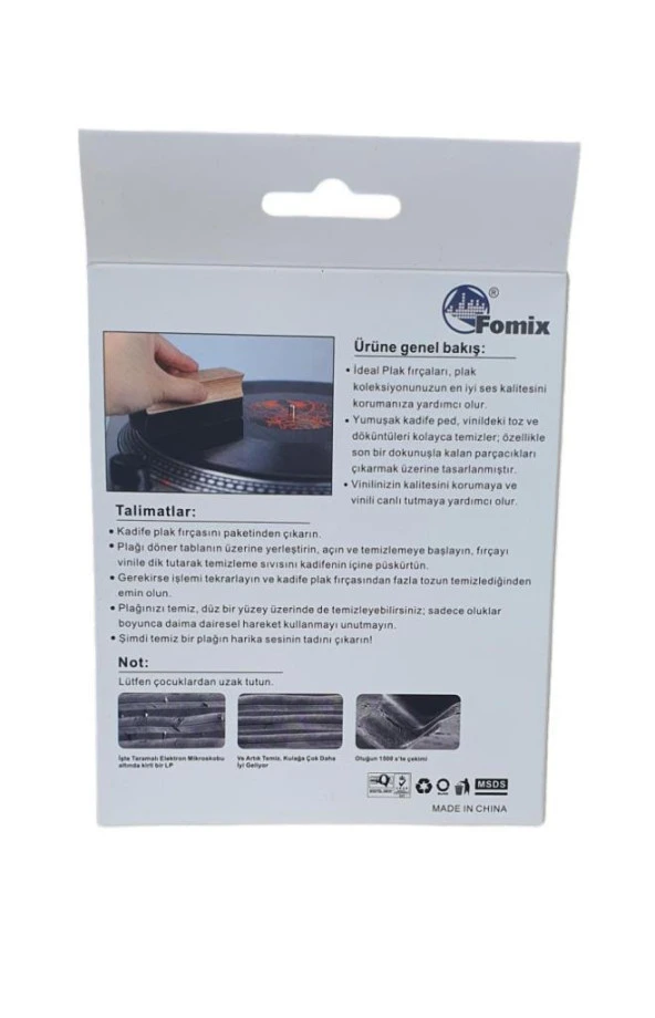 Fomix Plak Temizleme Kiti Plak Vinil Bakım Kiti GK-R46 - 3