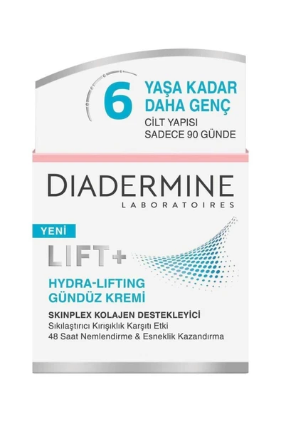 Diadermine Lift+ Hydra Lifting Gündüz Kremi 50 ml Hafif Dokulu Kolajen Destekleyici ürün görseli