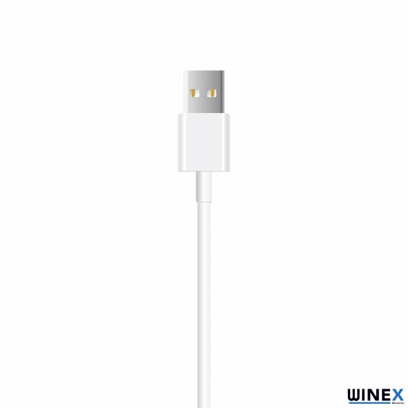 Winex Oppo A78 4G İle Uyumlu 3A 45W UsbA to Type-C 3Metre Data ve Hızlı Şarj Kablosu