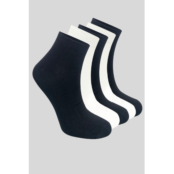 Kadın Kaliteli Bambu Patik Çorap (5 ADET) Dikişsiz Görünmez Parfümlü Kısa Model Çorap - 2