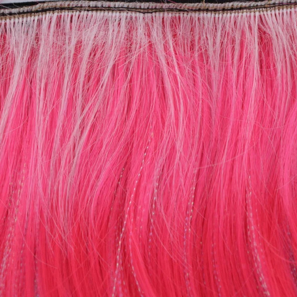 Tex Kask Süsü 1 Motosiklet Bisiklet Ve Kayak Kask Süsü Apaçi Peruk Pembe - 3