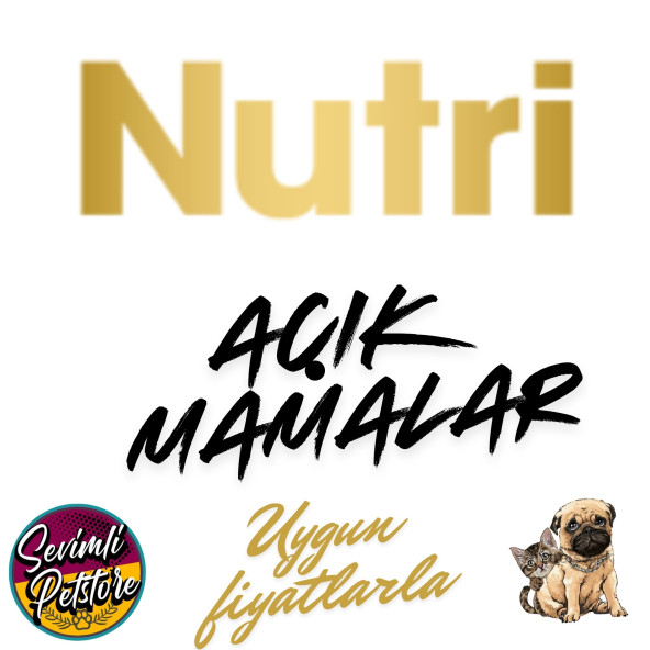 Nutri Feline Somonlu Tahılsız Kısırlaştırılmış Açık Kedi Maması 3 kg