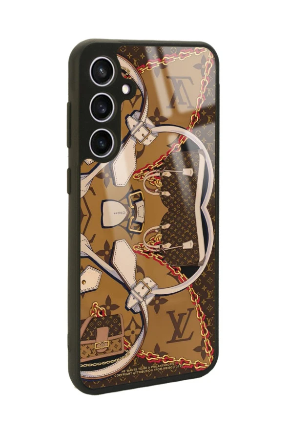Samsung S23 FE Çanta Tasarımlı Glossy Telefon Kılıfı