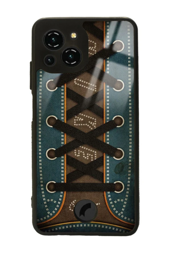 Reeder S23 Pro Max Uyumlu Converse Tasarımlı Glossy Telefon Kılıfı