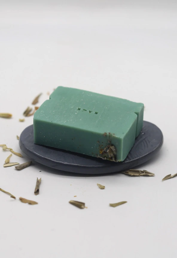 Tardan Doğal El Yapımı Dekoratif Banyo ve El Sabunu - Ada Çayı Kokulu - 2 Adet - 3