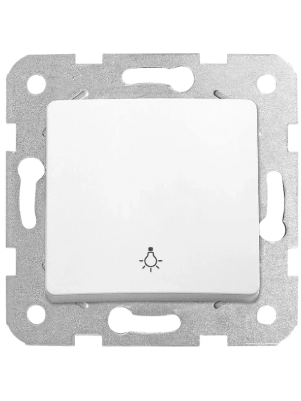 Viko Linnera Light Mekanizma Anahtar Beyaz (Çerçeve Dahil) 90440003 (12 Adet) - 2