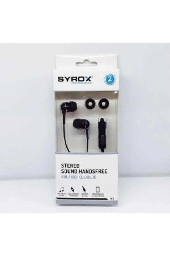 Syrox K1 Kulakiçi Kulaklık