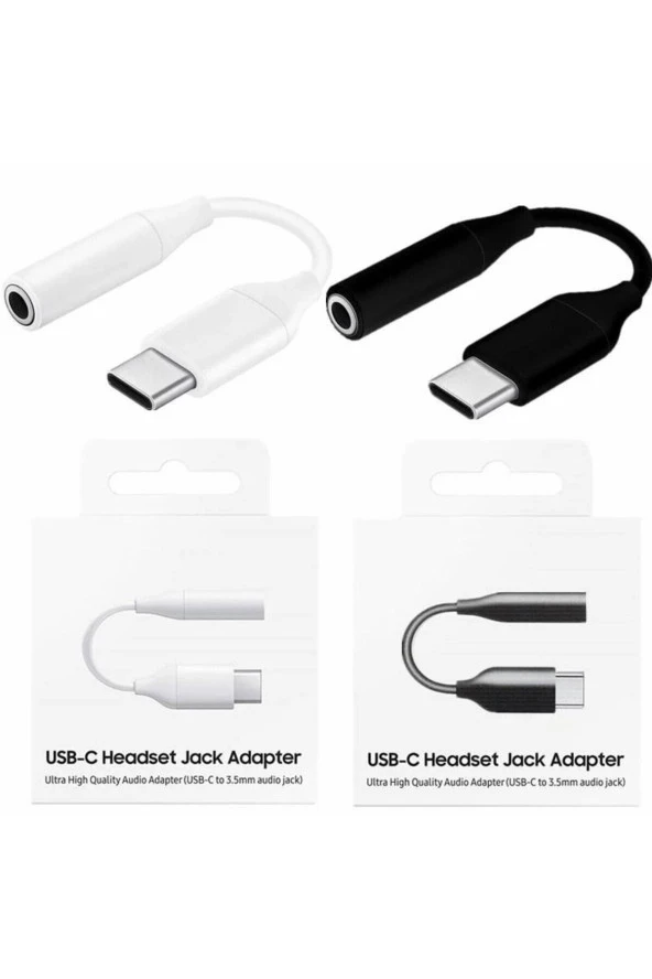 Samsung S22 Uyumlu Type-c Kulaklık Dönüştürücü 3.5 Mm Jack Girişli Ses Adaptörü - 4