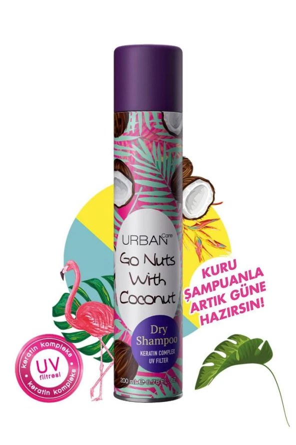 Urban Care Hindistan Cevizi Kokulu Hacimlendirici Kuru Şampuan - Vegan - +uv Korumalı - 200 Ml - 3