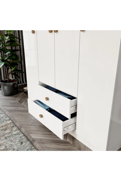 VENATTO Nova 4 Kapaklı Dolap (%100Mdf) - 3