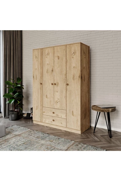 VENATTO Nova 4 Kapaklı Dolap (%100Mdf)