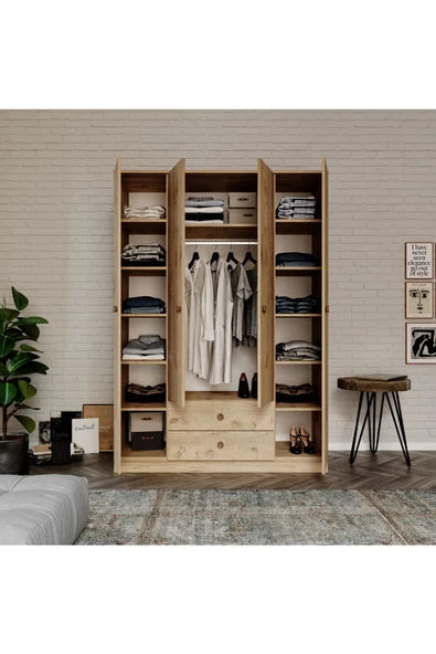 VENATTO Nova 4 Kapaklı Dolap (%100Mdf) - 3