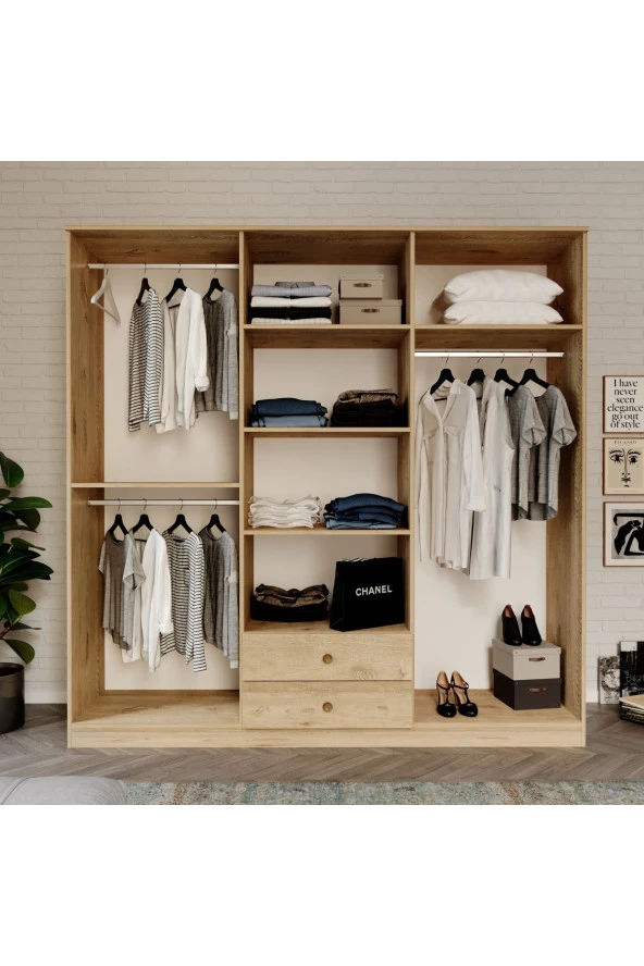 VENATTO Diamont 6 Kapaklı Dolap(%100Mdf) - 3