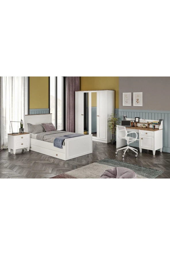 VENATTO Smart 4 Kapılı Aynalı Dolap(%10Mdf) - 2