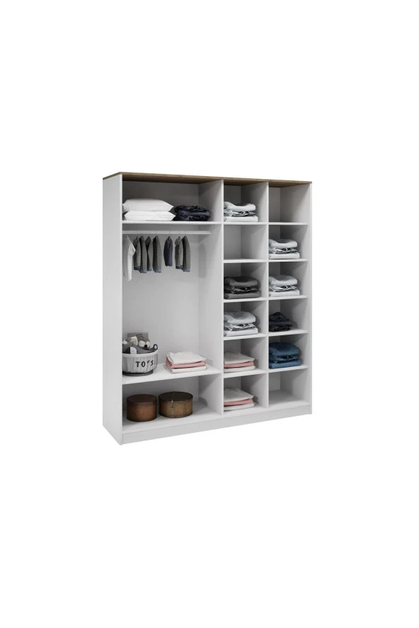 VENATTO Smart 4 Kapılı Aynalı Dolap(%10Mdf) - 3