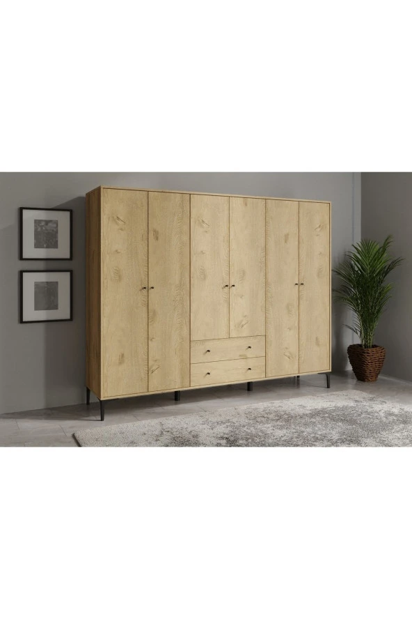 VENATTO Focus 6 Kapılı Dolap