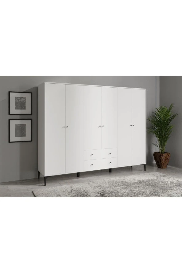 VENATTO Focus 6 Kapılı Dolap