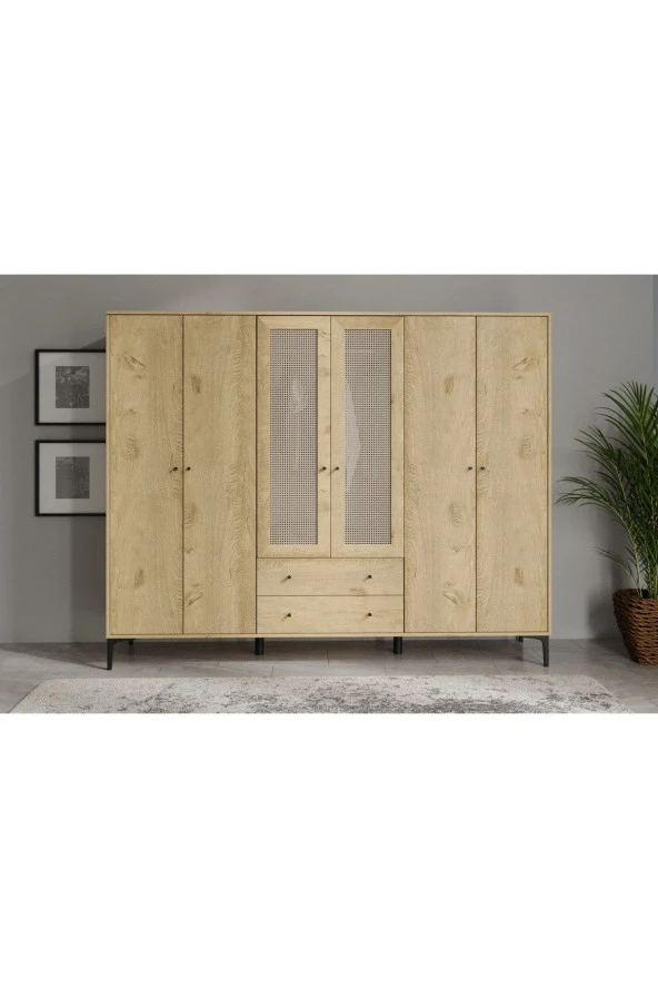 VENATTO Trio 6 Kapaklı Dolap(%100Mdf) - 4