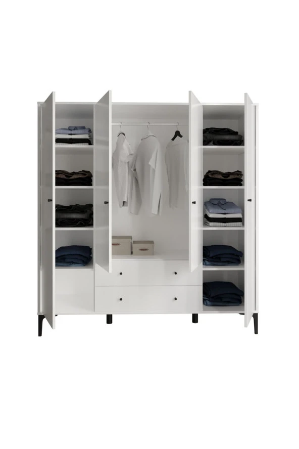 VENATTO Focus 4 Kapılı Dolap(%100Mdf) - 4