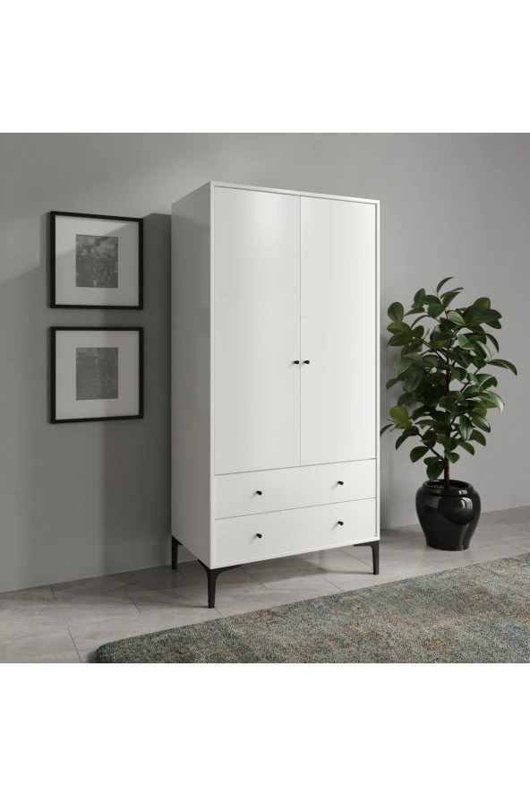 VENATTO Focus 2 Kapılı Dolap(%Mdf)