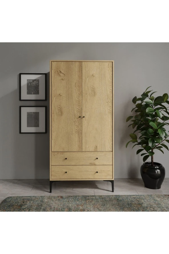 VENATTO Focus 2 Kapılı Dolap(%Mdf)