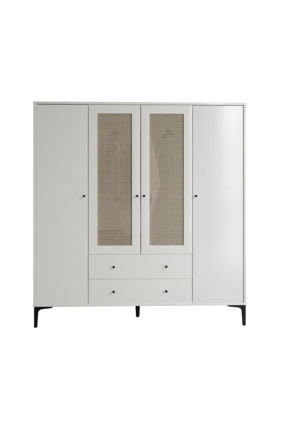 VENATTO Trio 4 Kapılı Dolap(%100Mdf) - 5