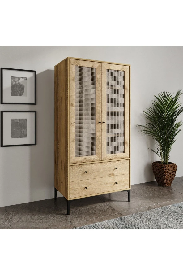 VENATTO Trio 2 Kapılı Dolap (%100Mdf)