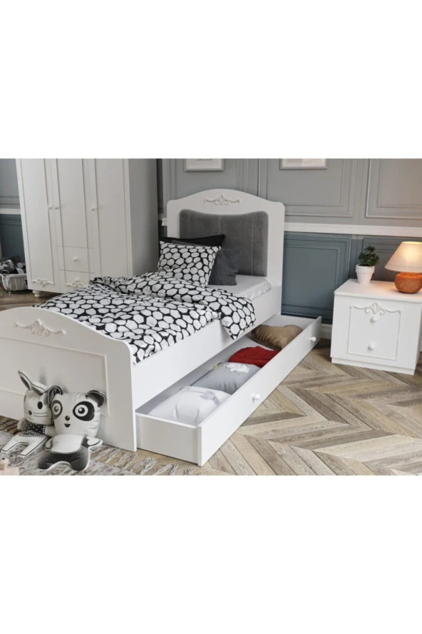 VENATTO Romantic Yavrulu Karyola 90X190 (%100Mdf)