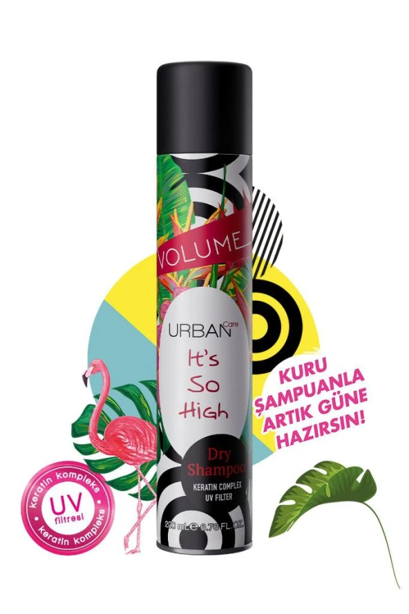 Urban Care Tropik Kokulu Hacimlendirici Kuru Şampuan - Vegan - +Uv Korumalı - 200 Ml - 3