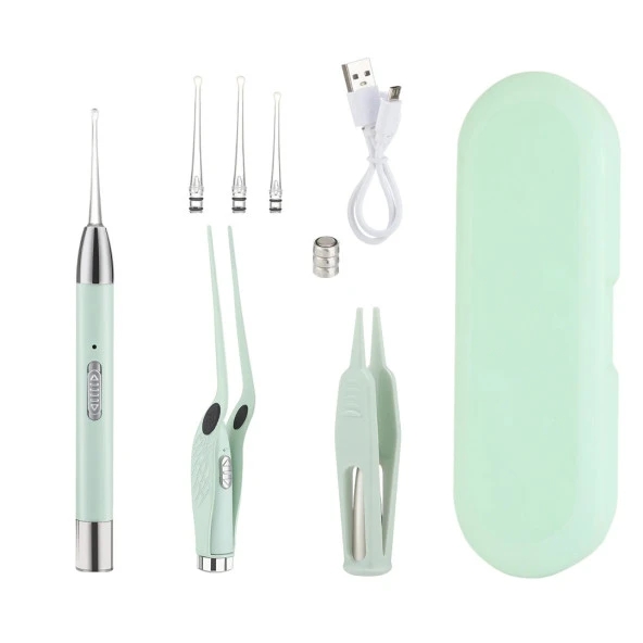 Powermaster PM-24167 3 in 1 Kulak Temizleme Cihazı Çocuklar İçin Uygun 3 Adet Yedek Başlık - 2