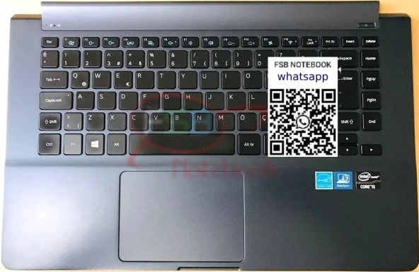 Samsung NP900U4 NP900X4D Klavye Dahil Üst Kasa BA61-01775D - 1