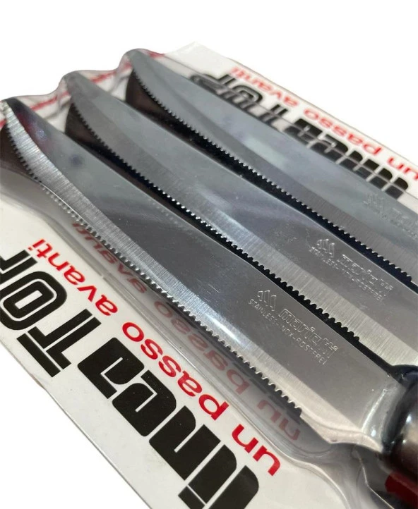 Marietti Linea Steak Bıçağı 6'lı 27TPB06 - Resim 2