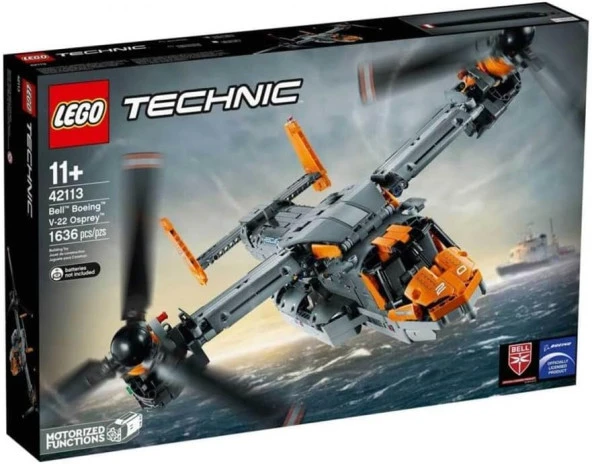 LEGO 42113 Technic  Bell Boeing V-22 Osprey Model Uçak Seti