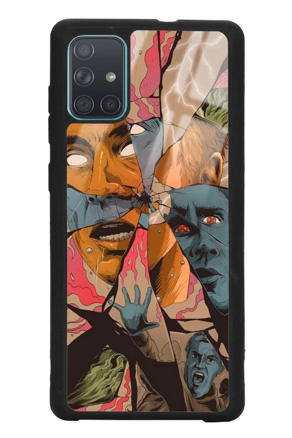 Samsung A71 X-Man Tasarımlı Glossy Telefon Kılıfı - 1