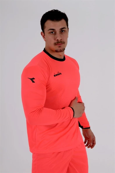 Diadora Elite - Neon Pembe Kaleci Forma + Şort Takımı - 1160026ELITE - 4