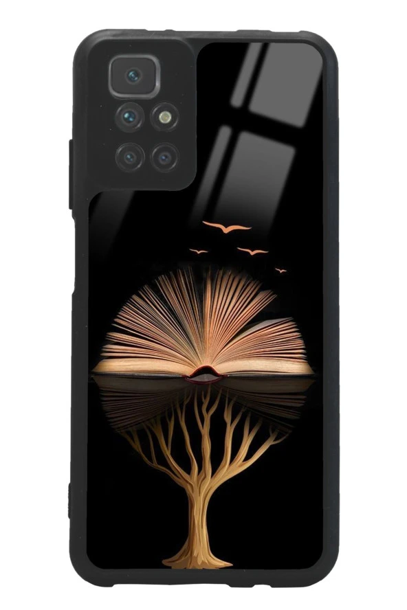 Xiaomi Redmi 10 Kitap Tasarımlı Glossy Telefon Kılıfı