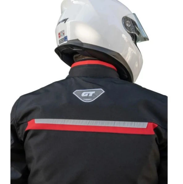 Forte Gt 1086 Hattena Full Koruma 4 Mevsim Kışlık Motosiklet Montu 2XL Beden Siyah - 4