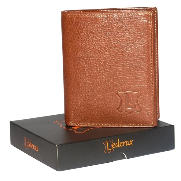Lederax LD57 Hakiki Deri Büyük Cüzdan Bozuk Para Bölmeli - 10