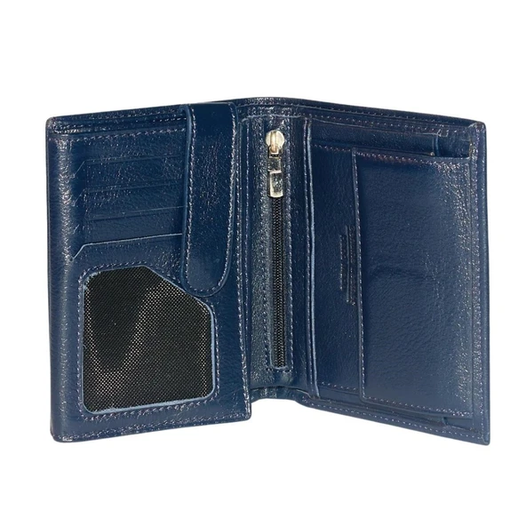 Lederax LD57 Hakiki Deri Büyük Cüzdan Bozuk Para Bölmeli - 3