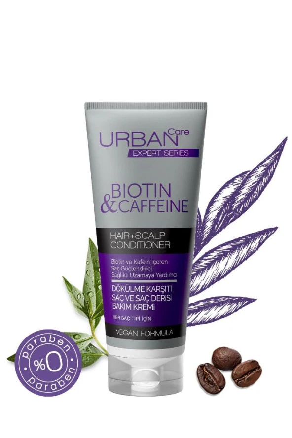 Urban Care Expert Biotin Ve Kafein Dökülme Karşıtı Saç Kremi-200ml-vegan-sağlıklı Uzamaya Yardımcı - 3
